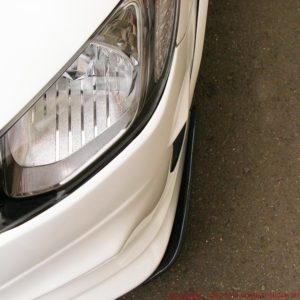 FD2 : FEEL'Sスポーツフロントバンパー専用 カナードフィン綾織りカーボン - 画像 (2)