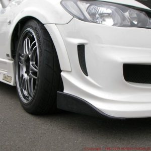 FD2 : FEEL'Sスポーツフロントバンパー専用 カナードフィン綾織りカーボン - 画像 (3)