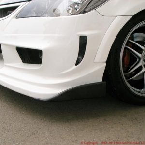 FD2 : FEEL'Sスポーツフロントバンパー専用 カナードフィン綾織りカーボン - 画像 (5)